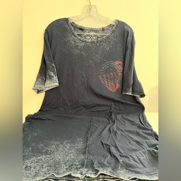 Buffalo David Bitton Charcoal Graphic Tee - Picture 1 of 5